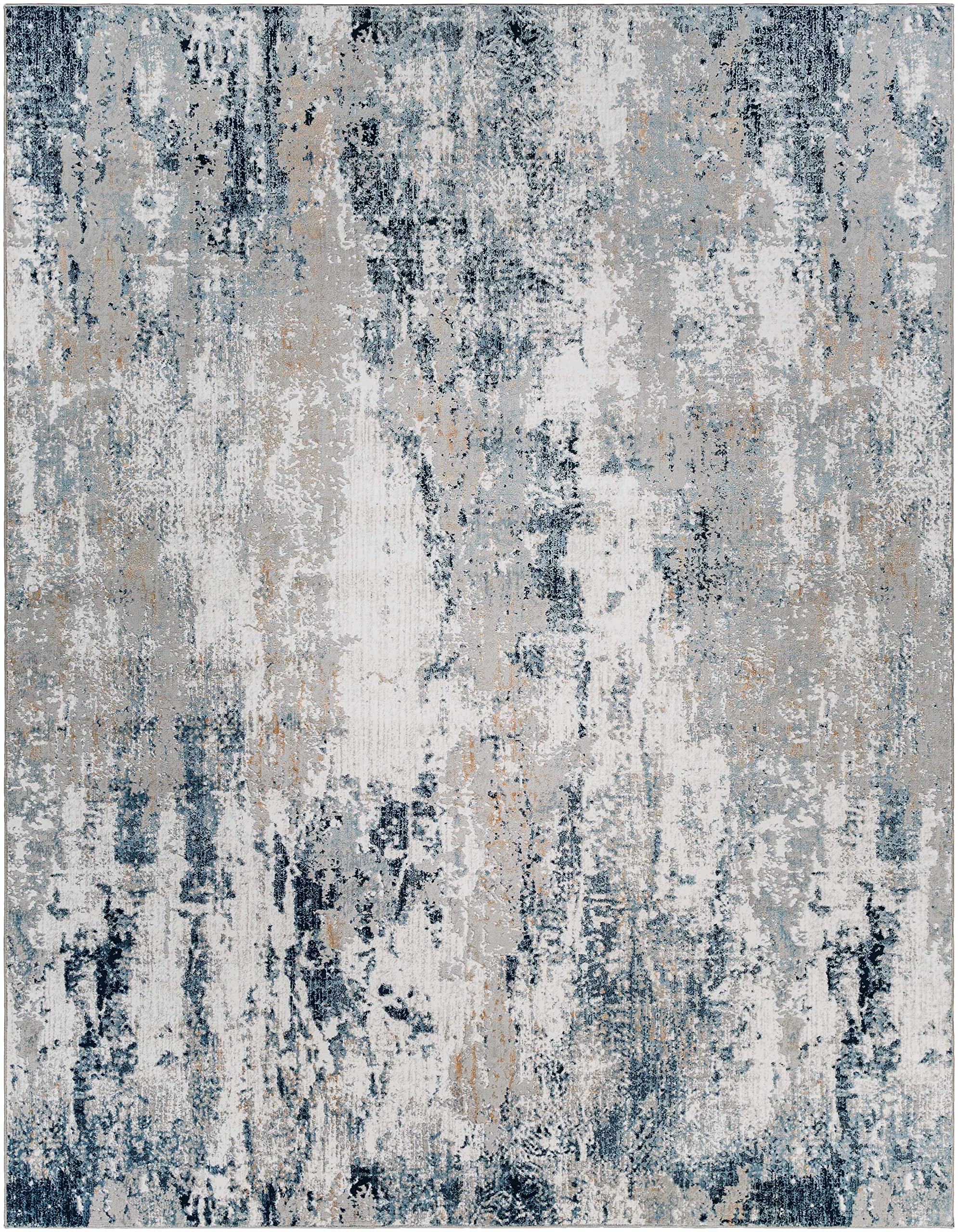Hauteloom Kipkelion Modern Gray Multi Area Rug 6'7