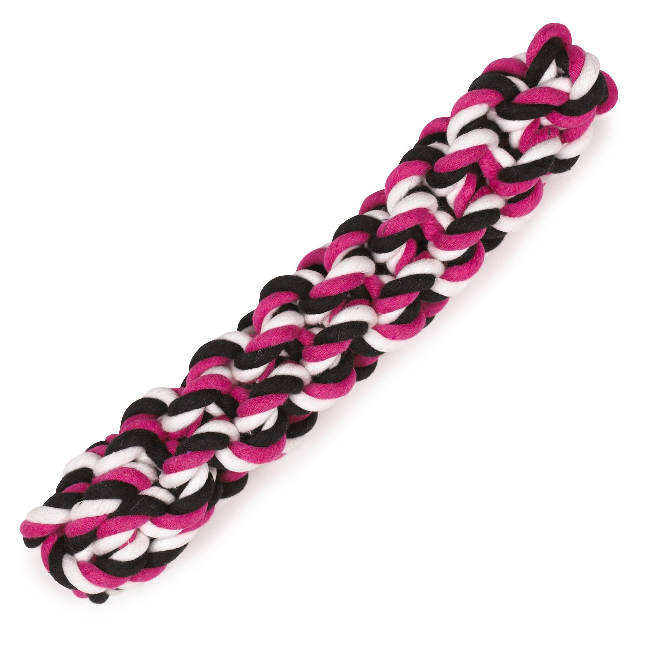 10-Piece Rope Dog Toy Pack - Durable Chew Toys for Small & Large Dogs - Pink Pet Rope Toys for Indoor & Outdoor Play, Training, and Teeth Cleaning