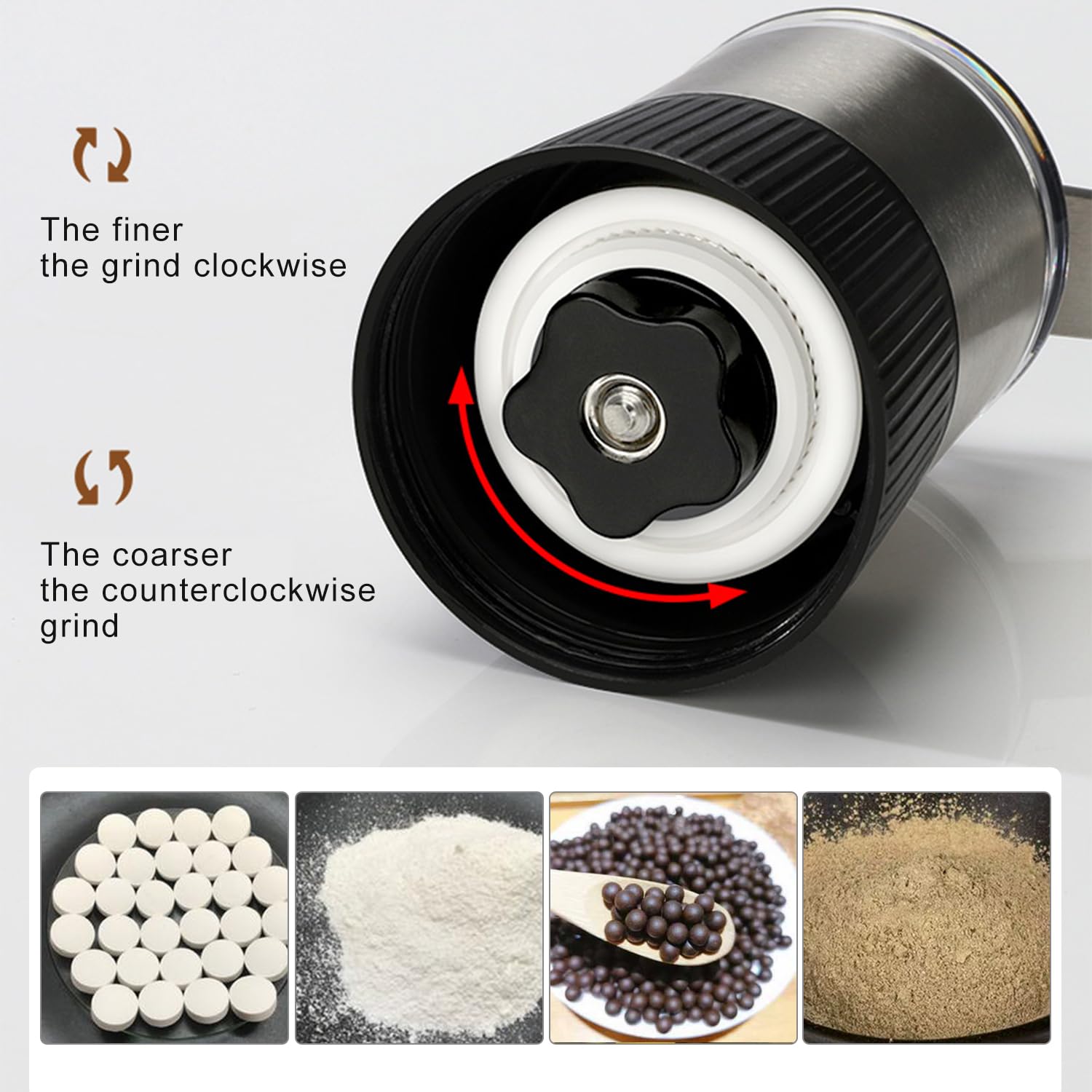 **Pill Crusher and Grinder - Easily Crush Multiple Tablets & Vitamins into Fine Powder - Perfect for Feeding Tubes, Kids, Pets & Arthritis Relief - Ideal for Medication Management & Daily Health Care**