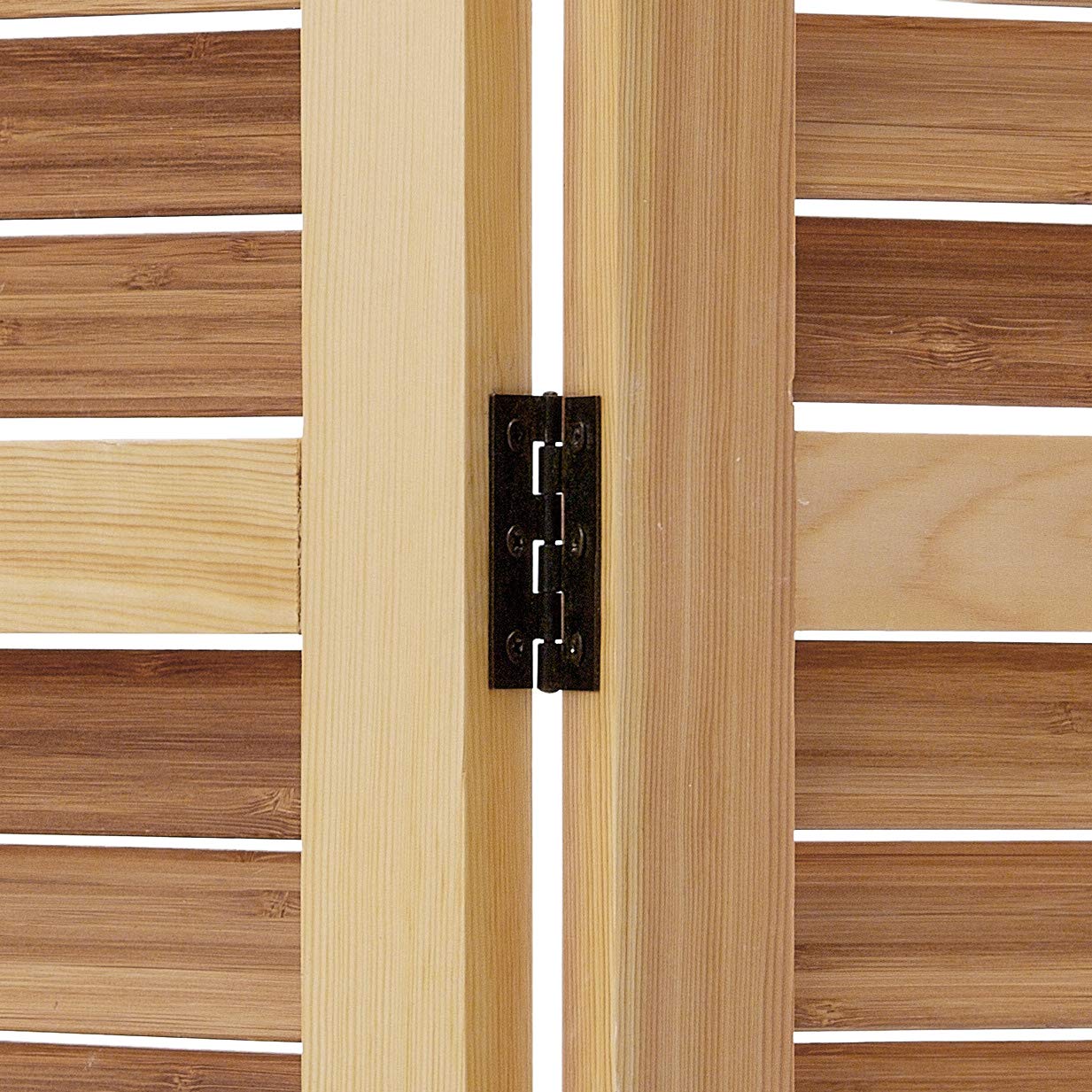Brown Large Screen Gems Room Divider - Privacy Partition for Home, Office & Studio - Perfect for Open Spaces, Room Separation & Decoration