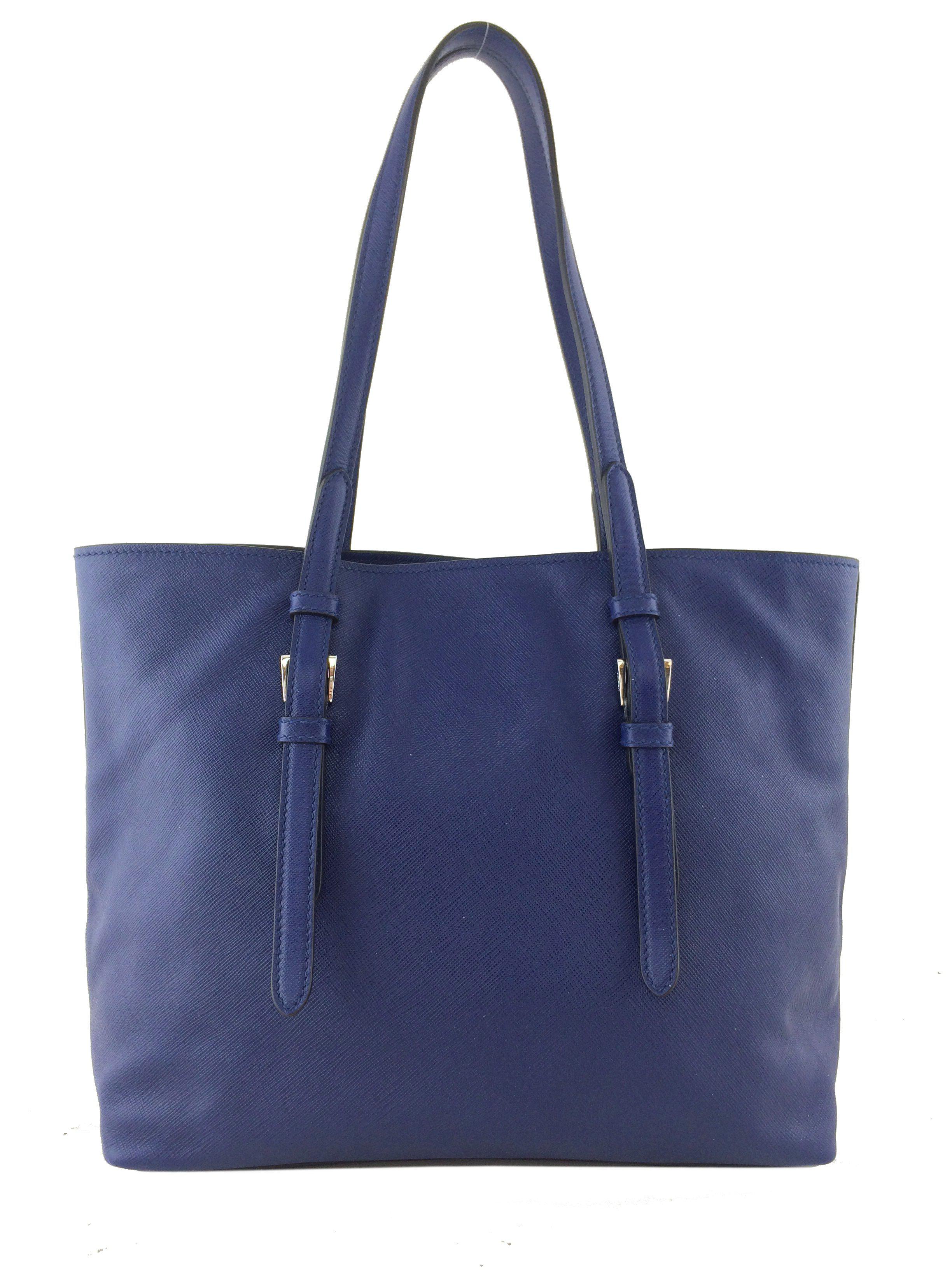 Prada City Calf Leather Sport Tote Bag for Women - Luxury Designer Handbag for Work, Travel & Everyday Use