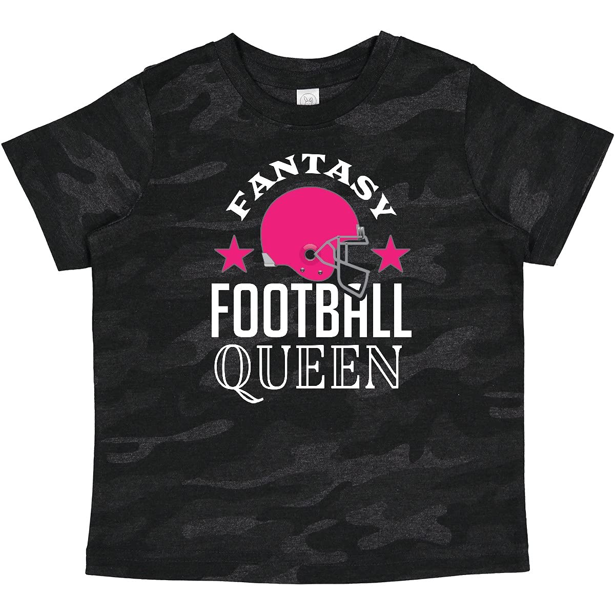 Inktastic Fantasy Football Queen Baby T-Shirt - Cute Football Fan Outfit for Girls, Toddler Sports Apparel - Perfect for Game Day, Team Spirit & Family Photos