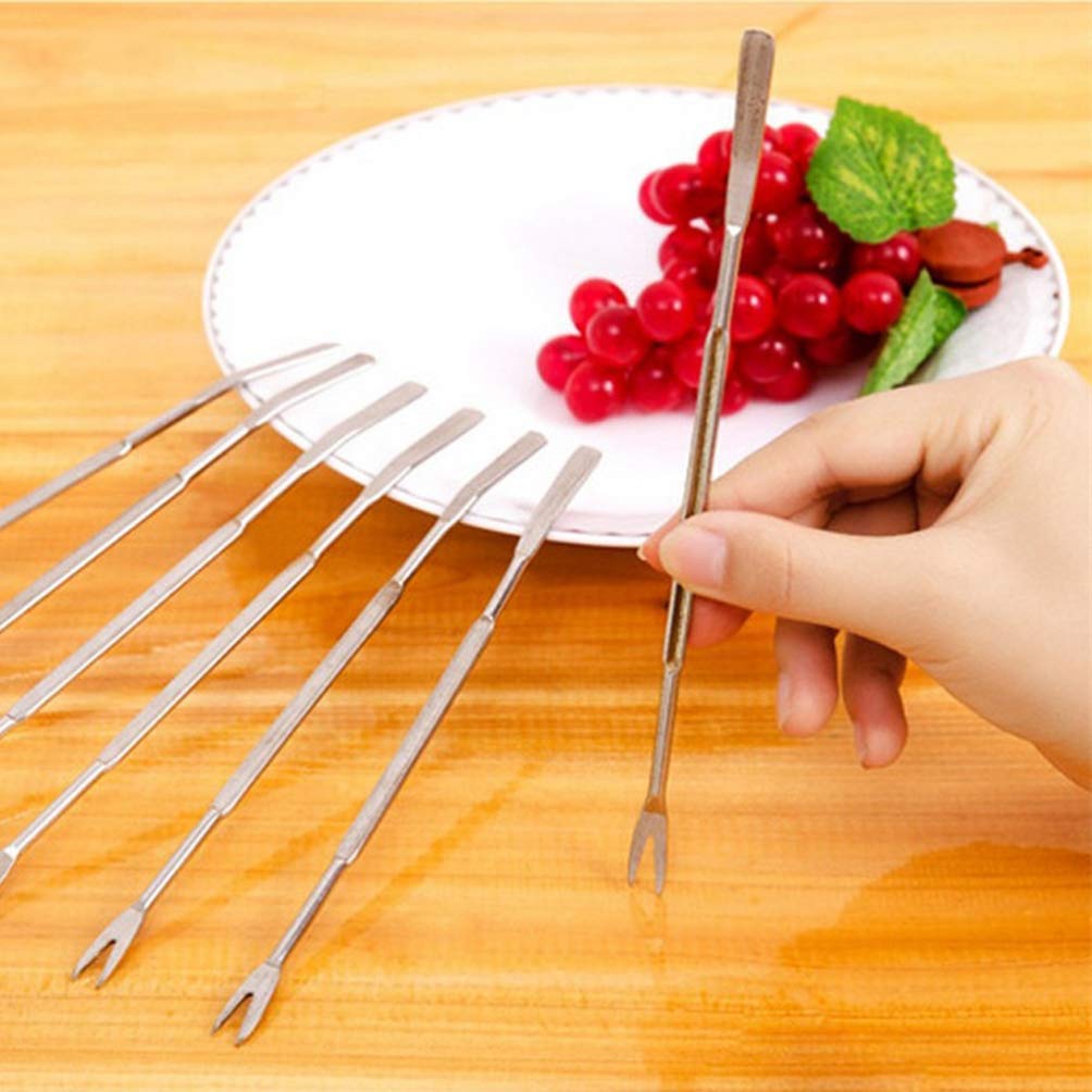 Premium Stainless Steel Seafood Forks & Crab Crackers Set - Lobster, Crab, Shrimp, Crawfish Shell Crackers & Picks - Durable Seafood Tools for Crab Legs, Prawns, Nuts - Perfect for Seafood Boils, Parties & Restaurant Dining