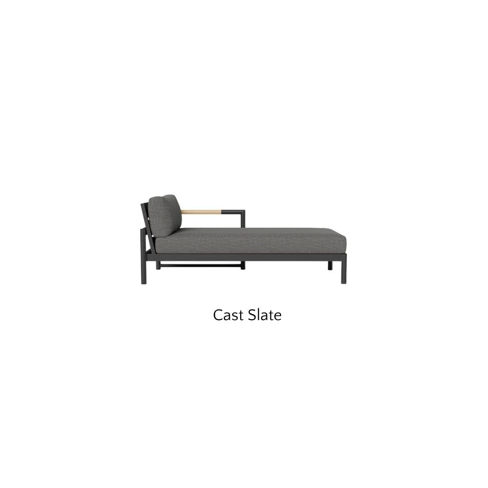 Breeze XL Outdoor Chaise Lounge Right - Premium Patio Furniture for Poolside, Garden & Backyard Relaxation