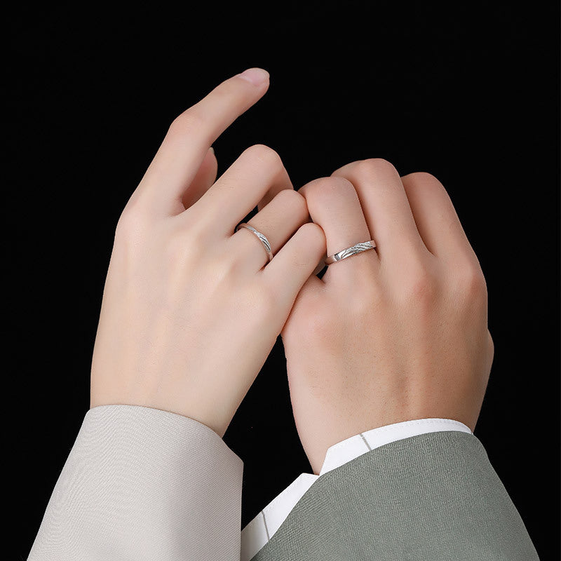 Wing Couple Ring - Romantic Valentine's Day Gift for Couples, Fashion Jewelry for Anniversaries & Date Nights