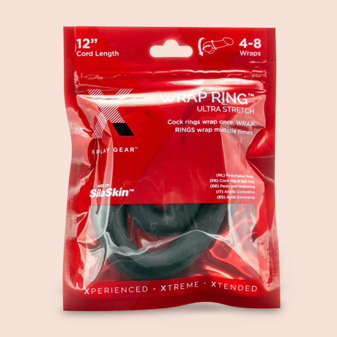 XPLAY® 12.0 Ultra Wrap Ring - Adjustable & Customizable Cock Ring for Men - Enhance Intimacy & Performance - Perfect for Couples Play & Sensual Massage