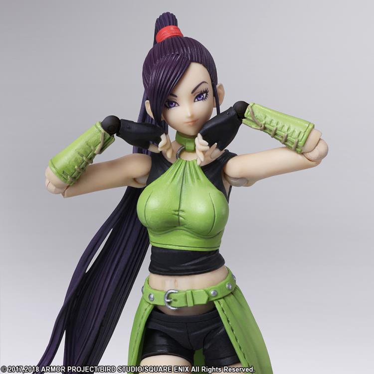 Bring Arts Dragon Quest XI Jade Action Figure - Collectible Square Enix Anime Character Model for Display & Gaming Enthusiasts | Perfect for Home Decor, Anime Collections, and RPG Gaming Setups