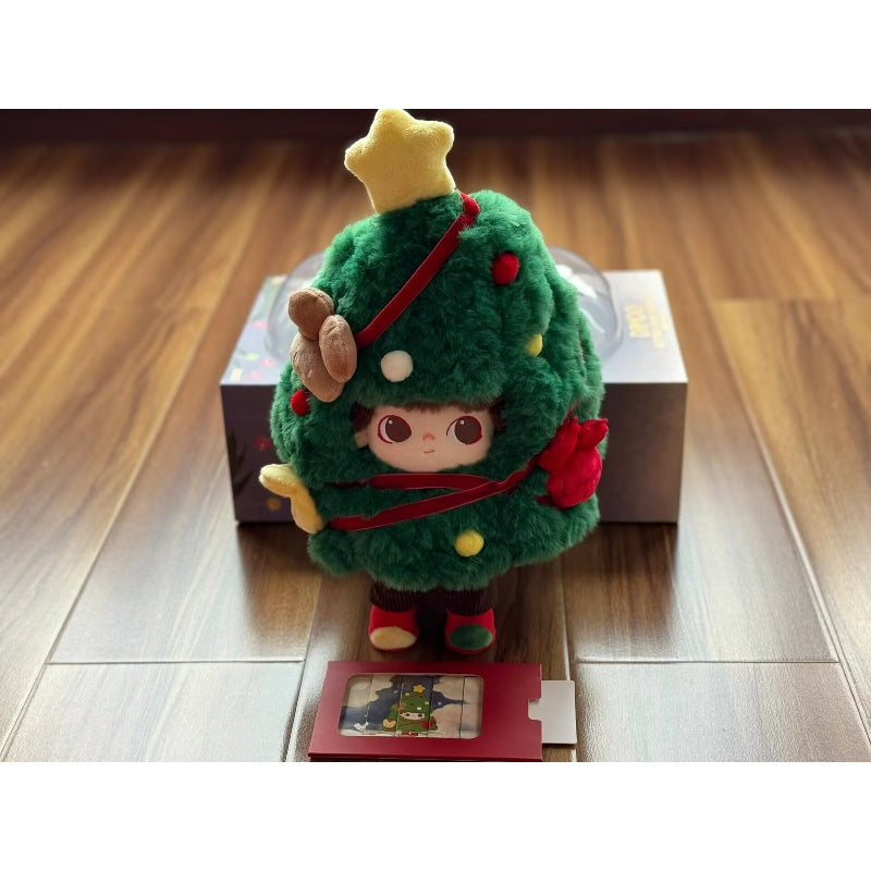 DIMOO Snowman Cotton Plush Doll - Christmas Tree Ornament & Holiday Decoration for Home, Office, and Gift Giving
