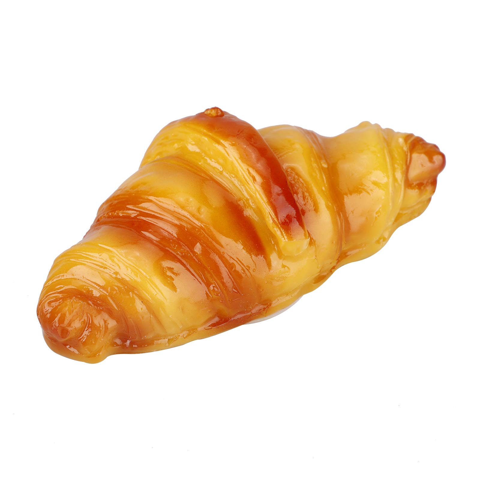 DAMEING Realistic Croissant Night Light - Battery Operated LED Bread Shaped Lamp for Girls, Women, Kids & Nursery Decor | Perfect for Bedroom, Baby Room & Cozy Nighttime Ambience