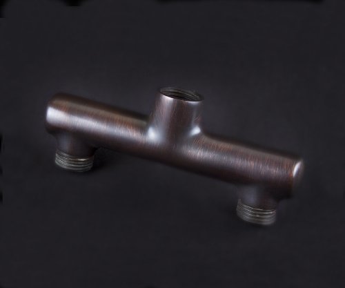 Firstmate 2 Oil Rubbed Bronze Dual Shower Head System - High Pressure Rainfall & Handheld Combo for Spa-Like Bathroom Experience