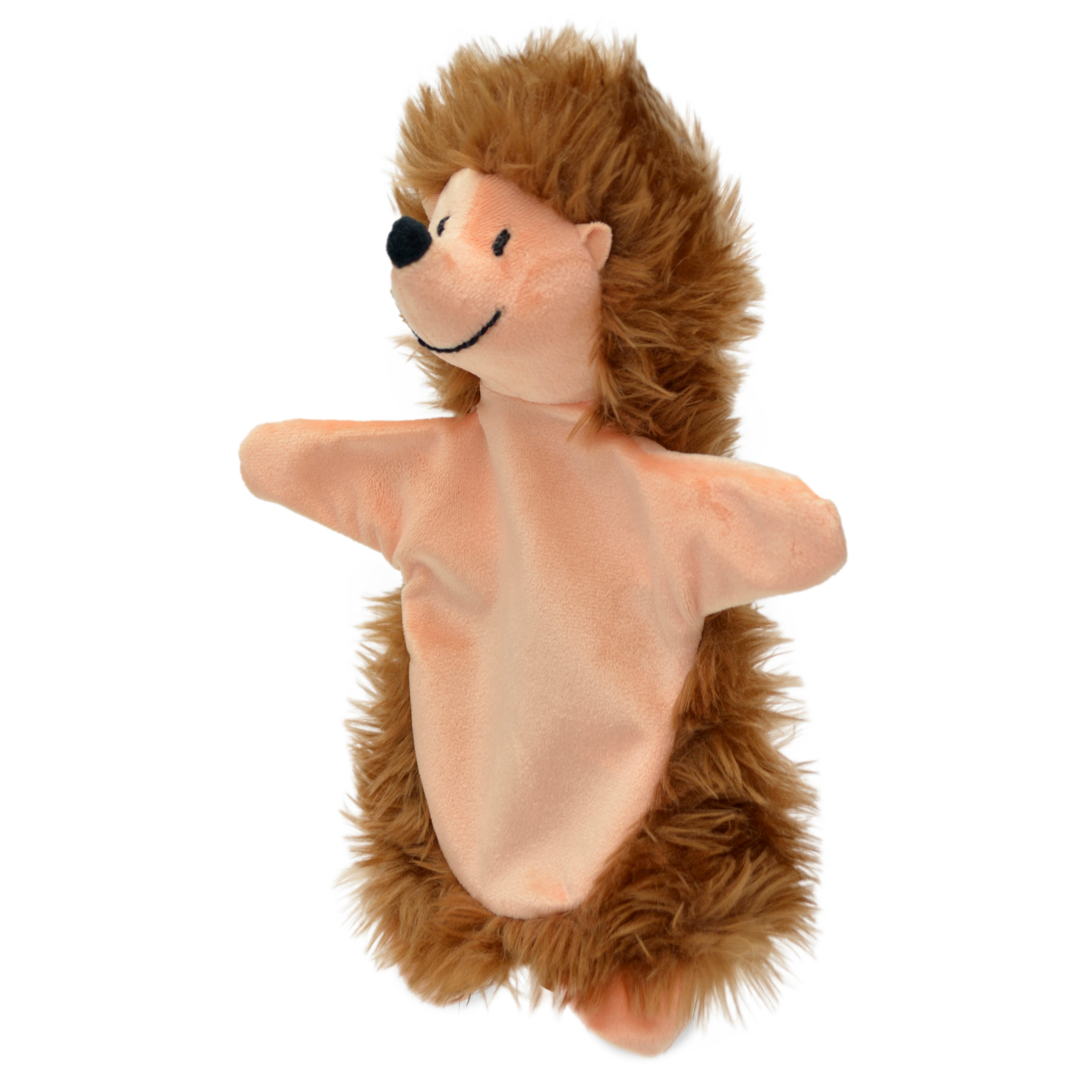 Soft Plush Hedgehog Hand Puppet Comfort Toy for Babies & Toddlers - Cute Animal Puppet for Soothing, Playtime & Storytelling
