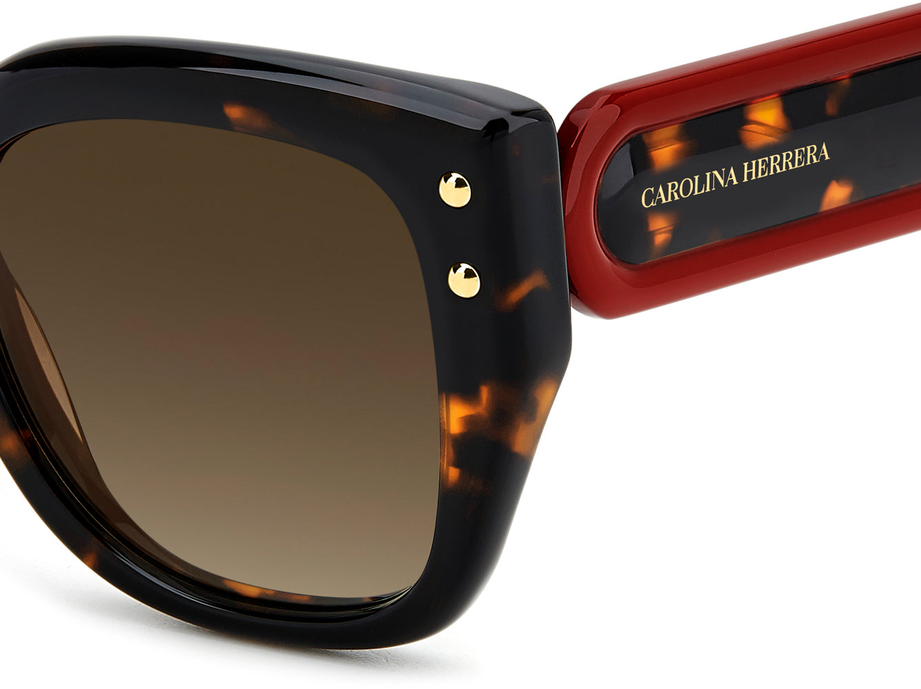 Carolina Herrera HER 0312/S Women's Luxury Sunglasses - UV Protection, Polarized Lenses for Driving, Beach & Outdoor Fashion Accessories