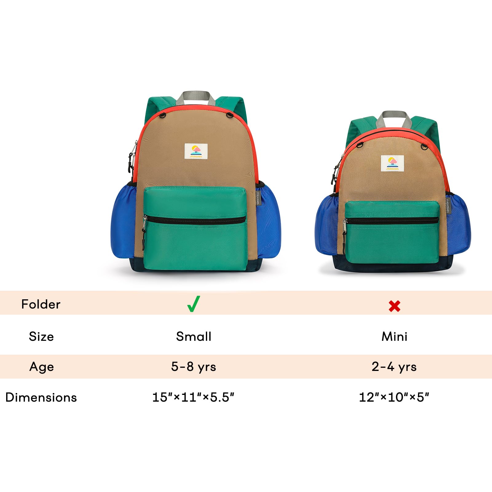 Mibasies Kids Backpack for Boys Age 4-6 - Durable Elementary School Bookbag with Adjustable Straps | Perfect for School, Travel, and Daily Use