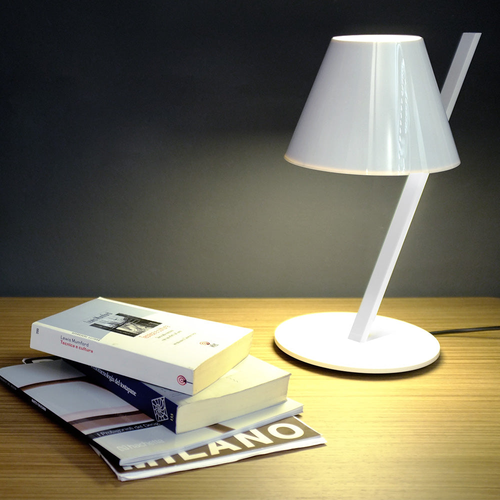 La Petite Table Lamp - Modern LED Desk Light for Home Office, Bedroom & Reading - Stylish Nightstand Lighting for Living Room & Dorm Decor