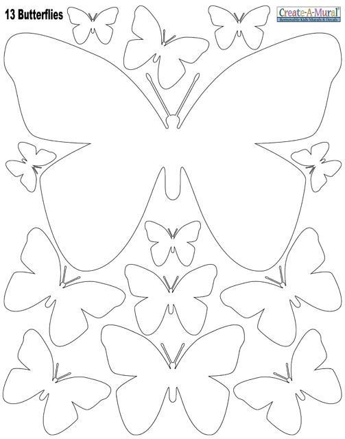 Black & White Butterfly Wall Decals - Removable Vinyl Stickers for Nursery, Bedroom, and Home Decor - Perfect for Kids Room, Living Room, and Office Wall Art