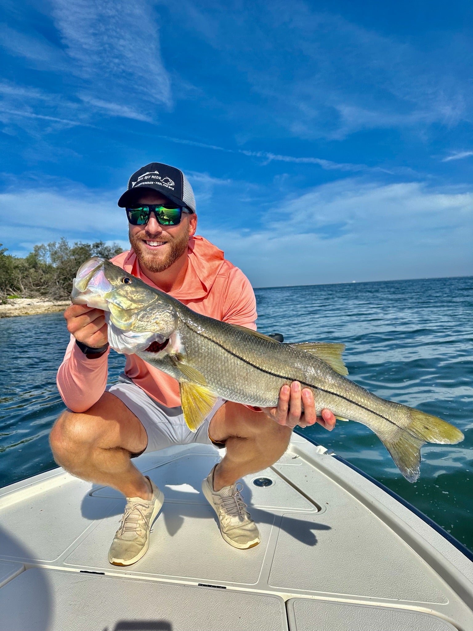 Bull Bay Rods Classic Trucker Hat - Stylish & Durable Fishing Cap for Men & Women - Perfect for Outdoor Adventures, Fishing Trips & Casual Wear