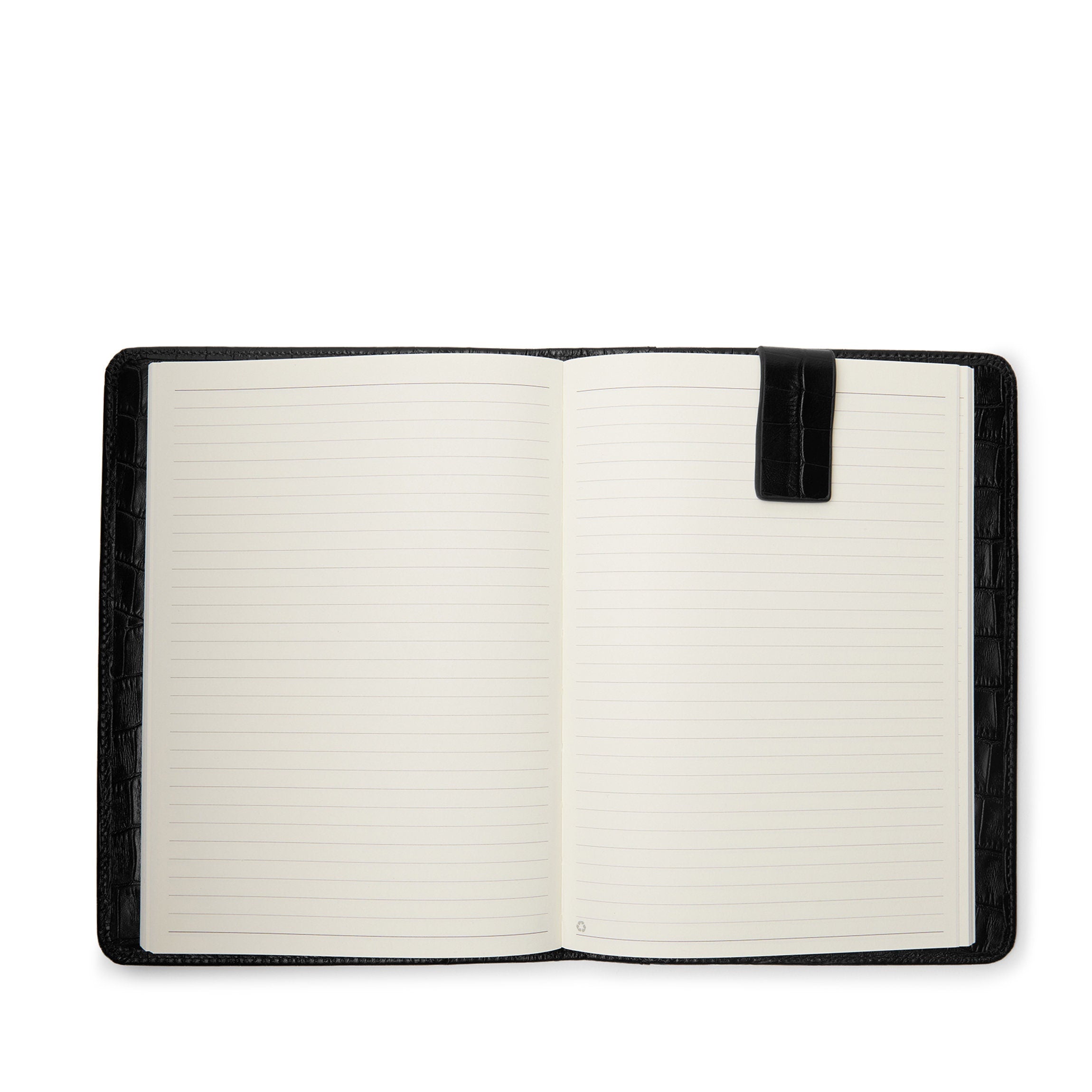 Premium Black Crocodile Magnetic Bookmark - Stylish & Durable for Books, Notebooks, and Journals | Perfect Gift for Readers & Book Lovers