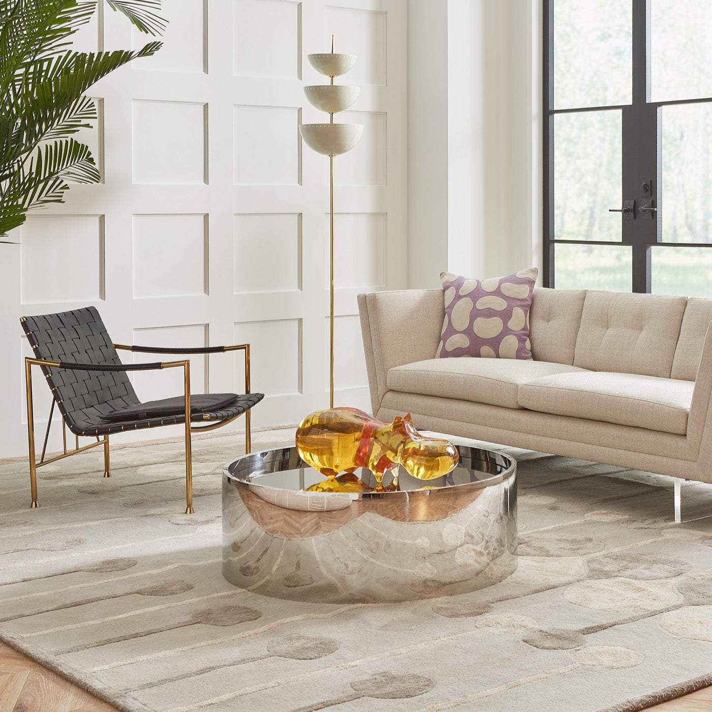 Stylish Alphaville Cocktail Table - Modern Coffee Table for Living Room, Lounge & Bar - Perfect for Entertaining Guests & Home Decor