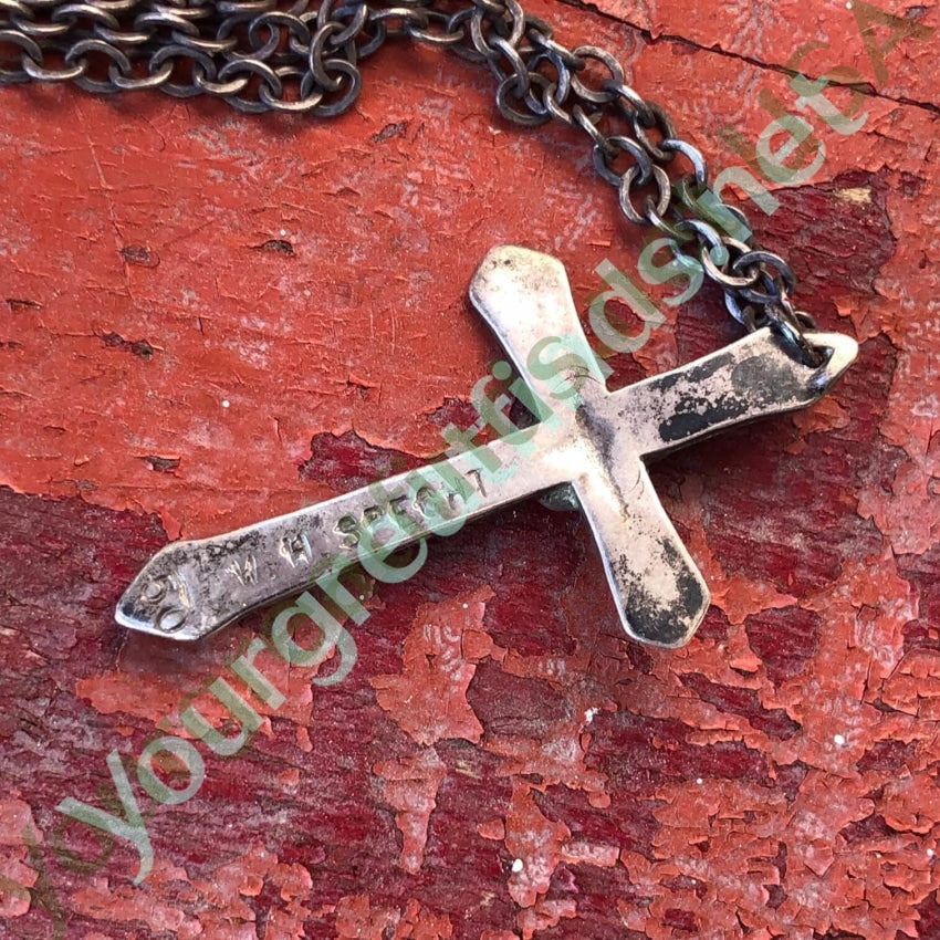 Sterling Silver Holy Cross Pendant Necklace for Women & Men - Religious Jewelry Gift for Baptism, First Communion & Everyday Wear