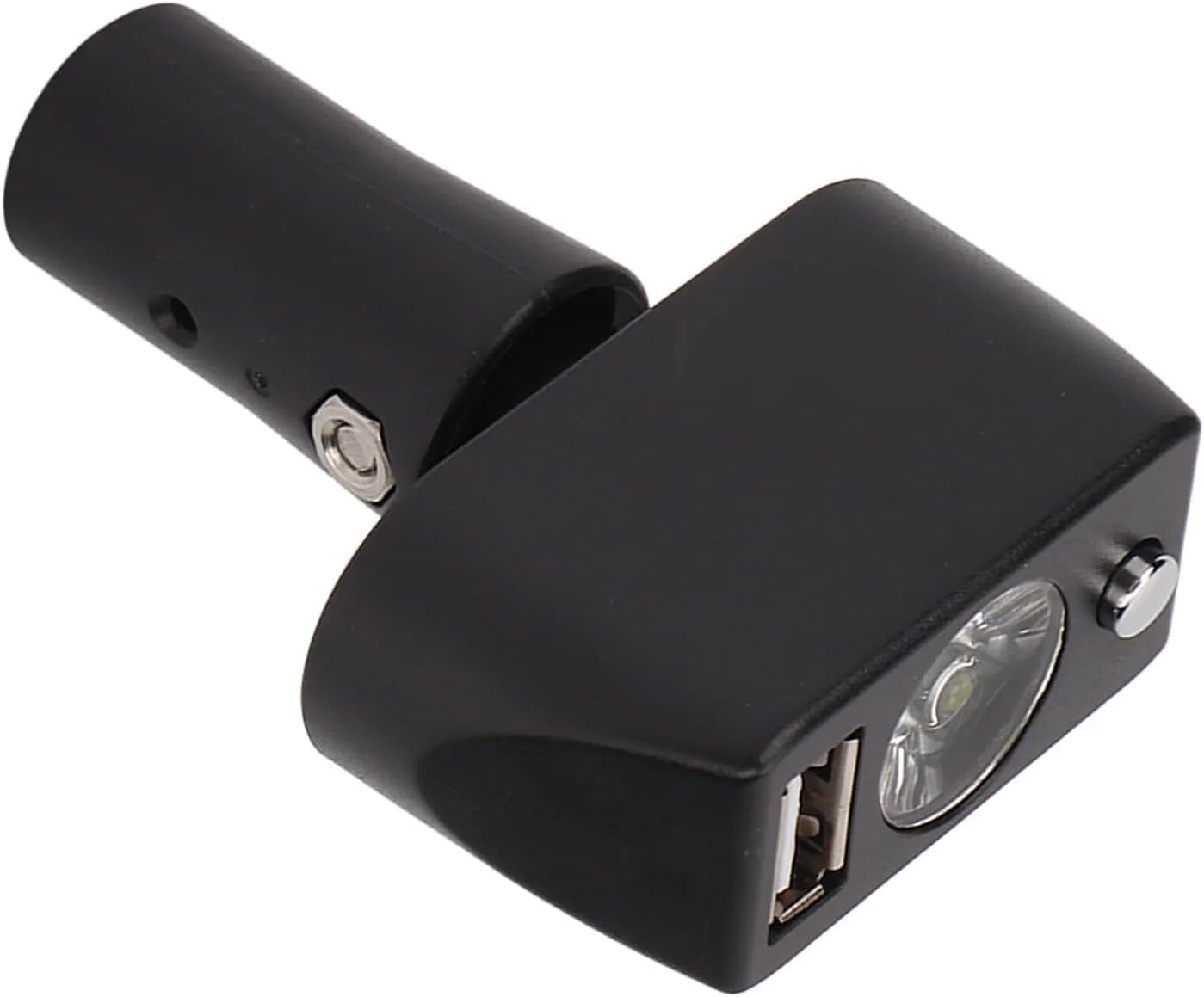 Universal Electric Wheelchair LED Lights with 3 Pin XLR & USB Charging - Adjustable Angle Lighting Controller for Mobility Scooters & Wheelchairs - Perfect for Nighttime Safety & Outdoor Use