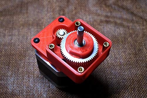 3D Printer NEMA17 Stepper Motor Speed Reducer Gearbox 3:10 Ratio - Compatible with MK8 Extruder, RepRap Prusa i3 - DIY 3D Printing Upgrade (No Stepper Motor Included) - Perfect for High-Precision Printing & Filament Control