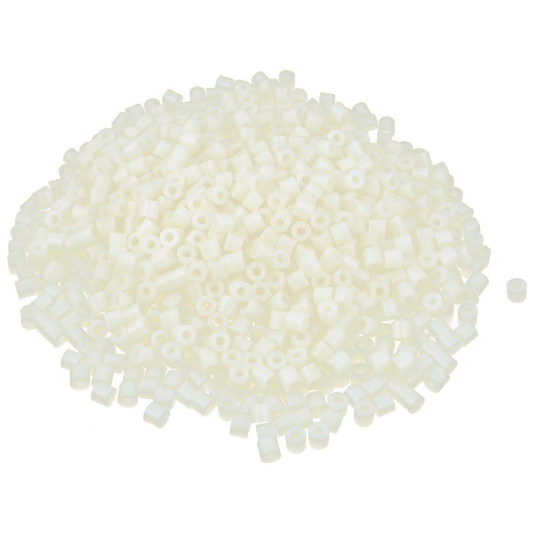 7mm Plastic Electrical Box Spacers - 1000pcs Ivory for Conduit Fittings