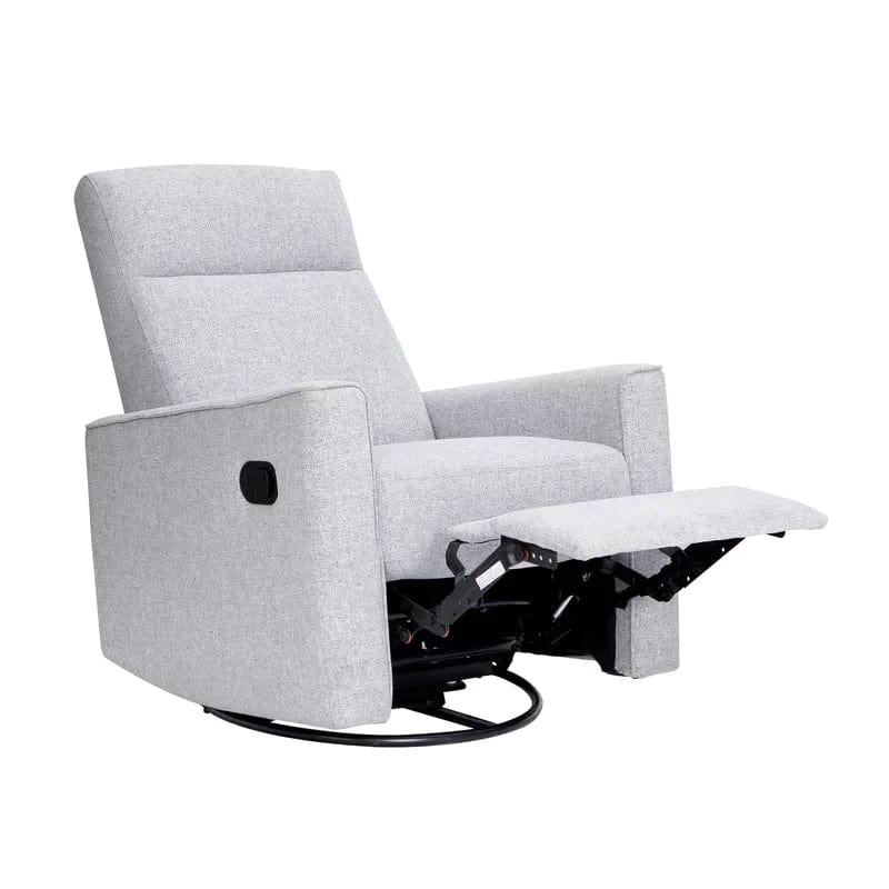 Comfortable Second Story Home Grove Swivel Recliner Chair - Modern Living Room Furniture for Relaxing & Lounging - Perfect for Small Spaces, Apartments and Cozy Homes