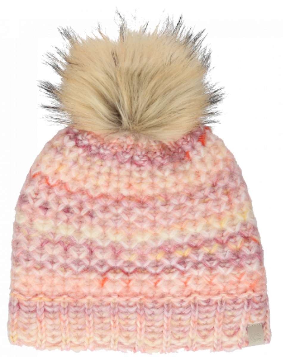 Chaos Ladies Laila Pom Beanie 2024 - Winter Fashion Knit Hat for Women - Cozy Beanie for Cold Weather, Outdoor Activities & Street Style