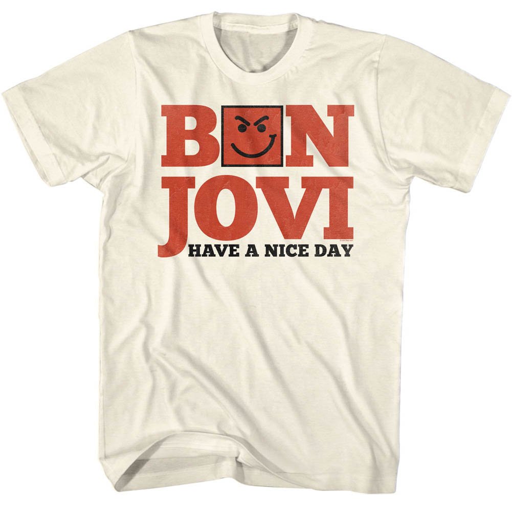 Bon Jovi Have a Nice Day Graphic T-Shirt - Vintage Rock Band Tee for Men & Women - Perfect for Concerts, Casual Wear & Music Lovers