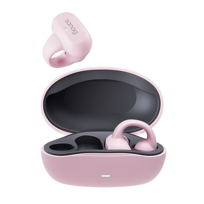 Sanag Z50S Wireless Bluetooth Ear Clip Headphones with Air Conduction Technology - Perfect for Running, Cycling, and Outdoor Sports