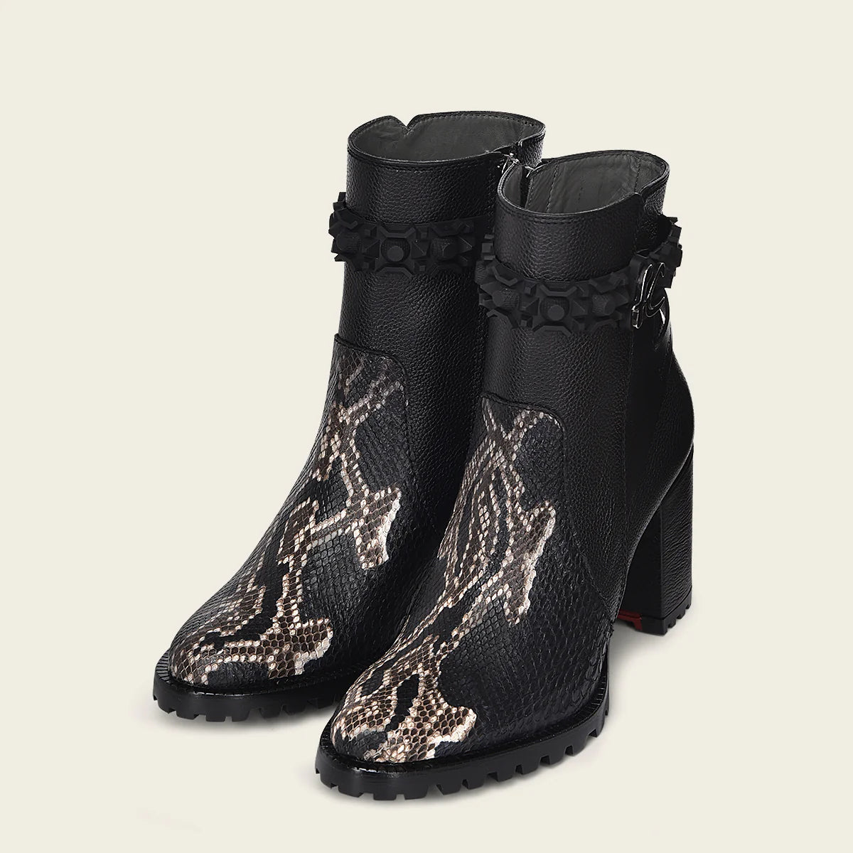 **Women's Black Casual Cowhide Leather Ankle Boots - Fashionable & Comfortable for Everyday Wear, Work, and Outings**