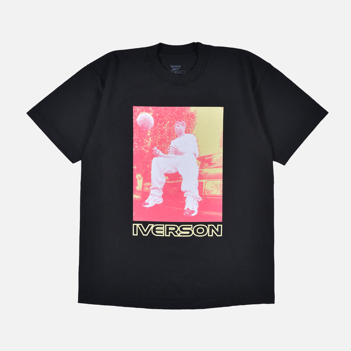 Allen Iverson Hot Colors Tee - Black | Vintage NBA Basketball Jersey T-Shirt for Men | Perfect for Casual Wear, Sports Events & Fan Collections