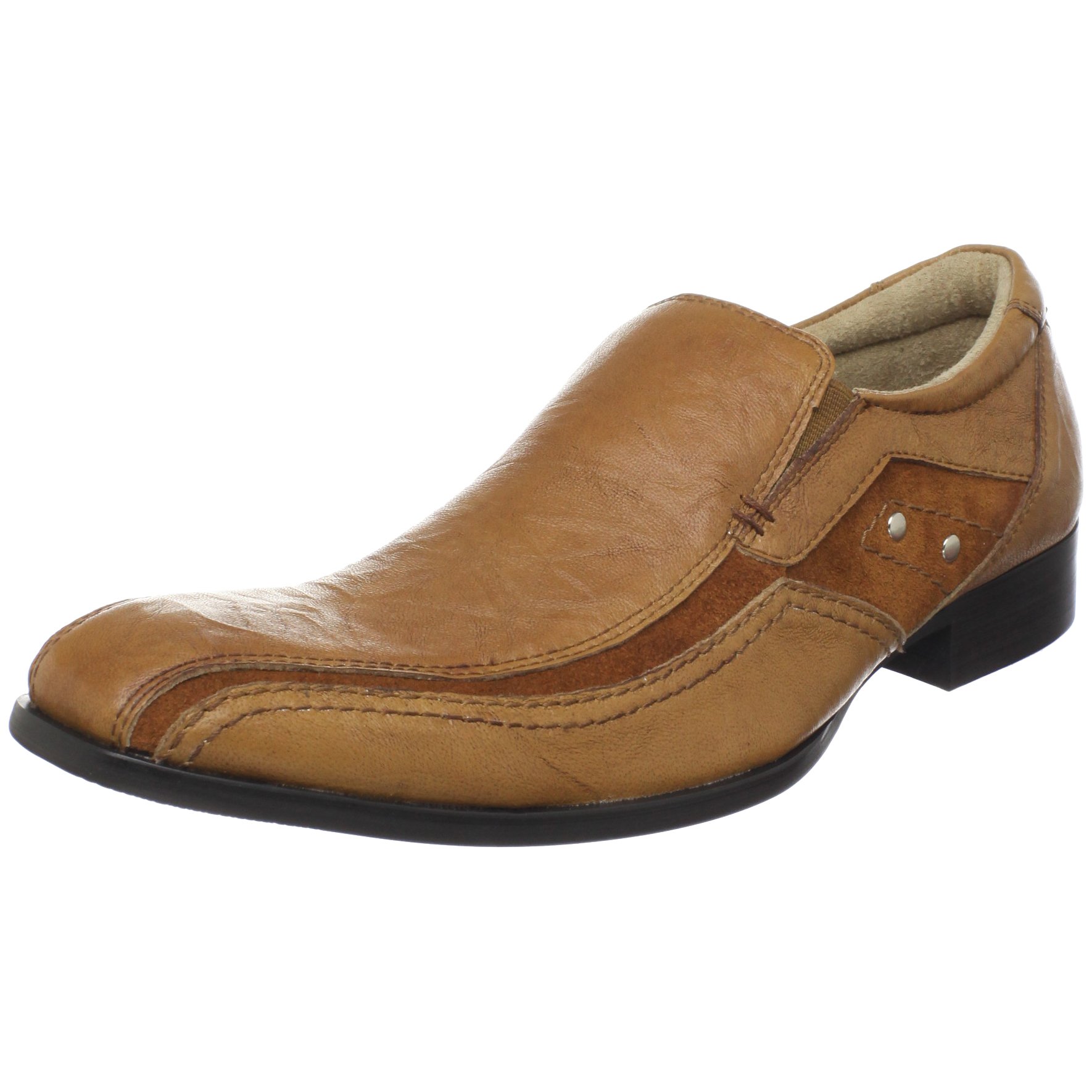Stacy Adams Men's Rook Bicycle Toe Slip-On Loafers - Comfortable Dress Shoes for Business, Office & Casual Wear | Premium Leather Formal Shoes for Men