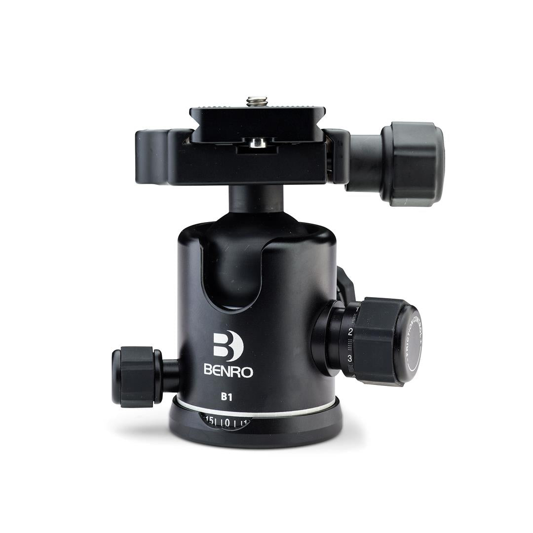 Benro B1 Triple Action Ballhead - Professional 360° Panoramic Tripod Head for DSLR Cameras | Perfect for Landscape, Wildlife & Travel Photography
