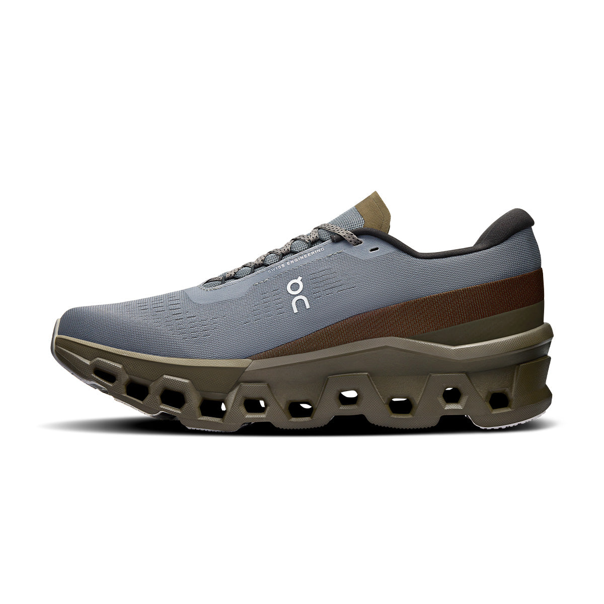 PLEASURES x The LOOP Running Supply Cloudmonster 2 Sneakers - Mist Olive Colorway | Lightweight Running Shoes for Men & Women | Perfect for Jogging, Gym Workouts & Casual Wear