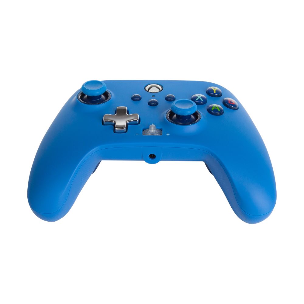 PowerA Xbox Series X|S Enhanced Wired Controller for Gaming - Bold Blue | Compatible with Xbox One, PC & Mobile | Ergonomic Design for Long Play Sessions