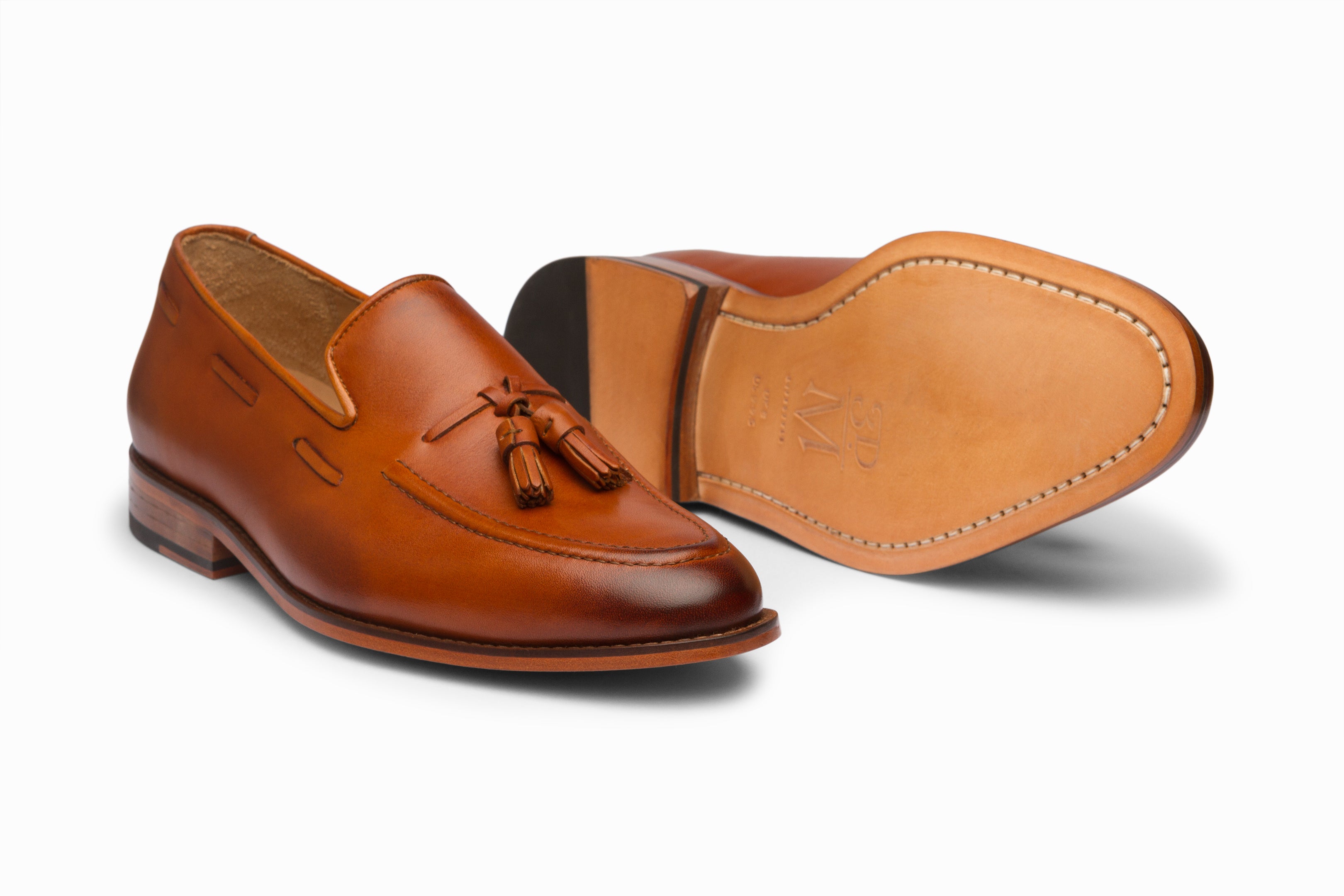 Stylish Tan Tassel Loafers for Women - Comfortable Slip-On Dress Shoes for Office, Party & Casual Wear