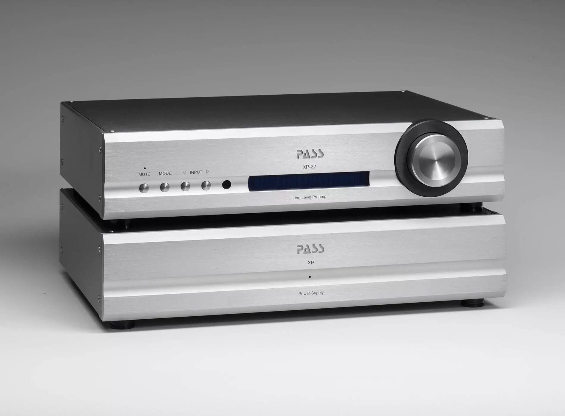 Pass Labs XP 22 High-End Preamplifier - Audiophile Grade Stereo Preamp for Home Theater & Music Systems - Perfect for Studio Recording & Hi-Fi Listening Rooms