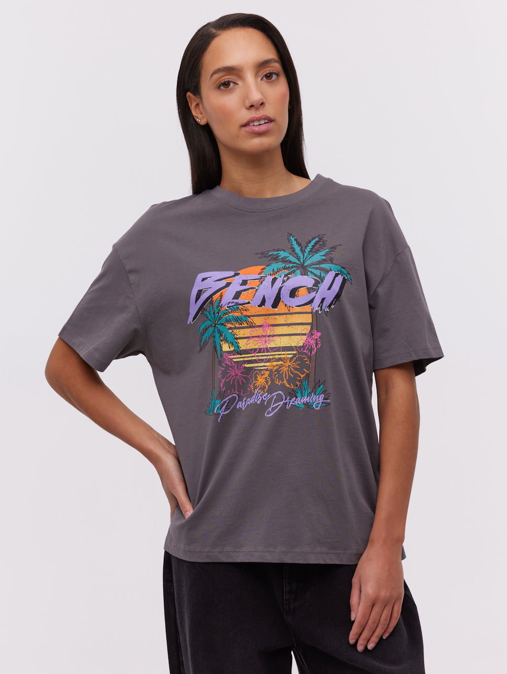 Salome Graphic T-Shirt for Women - Stylish Cotton Tee with Unique Print - Perfect for Casual Wear, Outings & Everyday Fashion