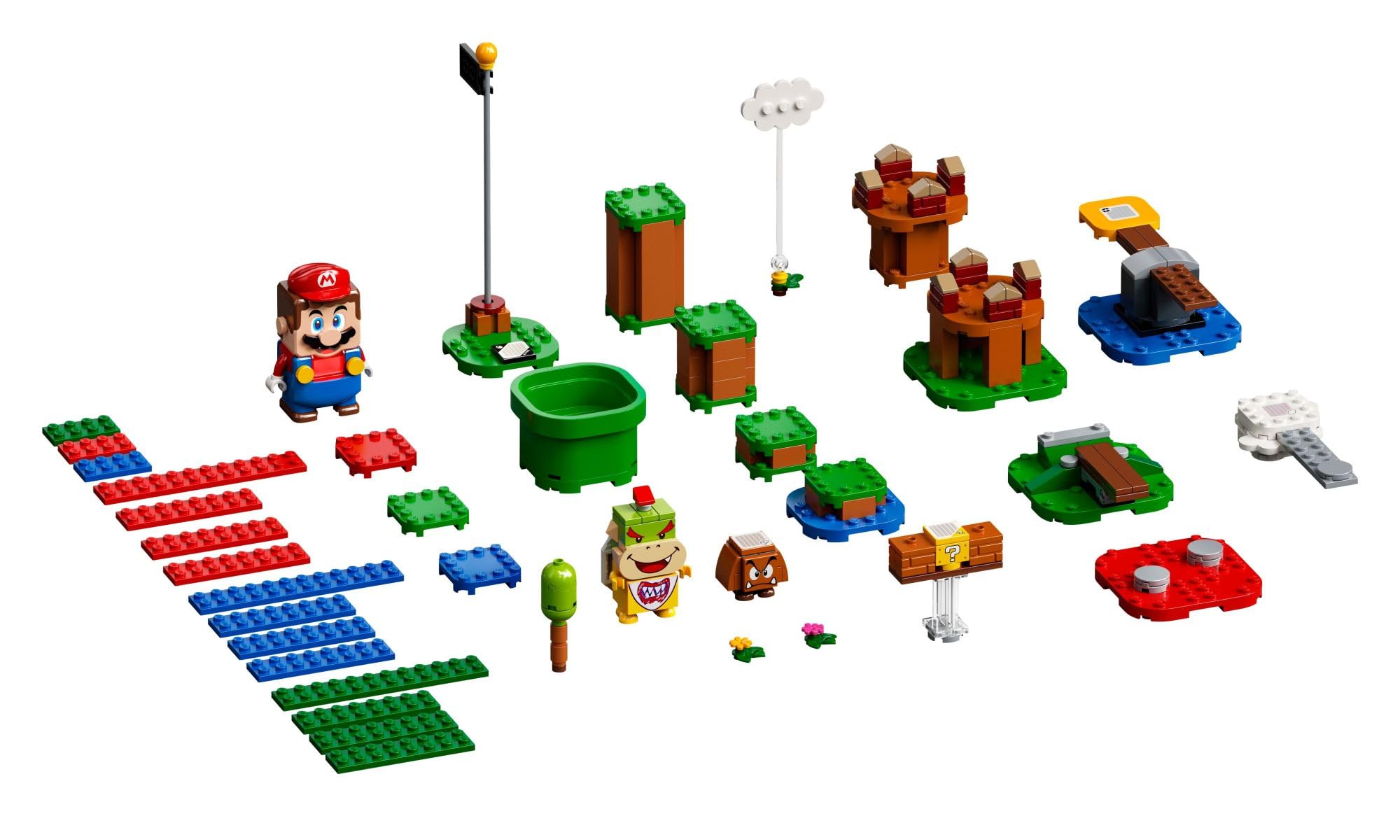 LEGO Super Mario Adventures with Mario Starter Course 71360 Building Kit - 231 Piece Interactive Playset with Mario, Bowser Jr. & Goomba Figures | Creative STEM Toy Gift for Kids Ages 6+ | Fun Educational Building Game for Birthday & Christmas | Perfect for Mario Fans & Family Game Nights