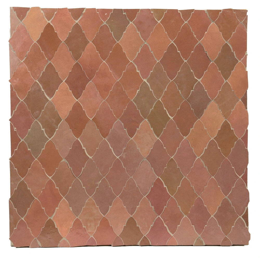 Zellige Mosaic Tiles - Handcrafted Moroccan Pattern Ceramic Wall & Floor Tiles for Kitchen Backsplash, Bathroom, and Pool Decor