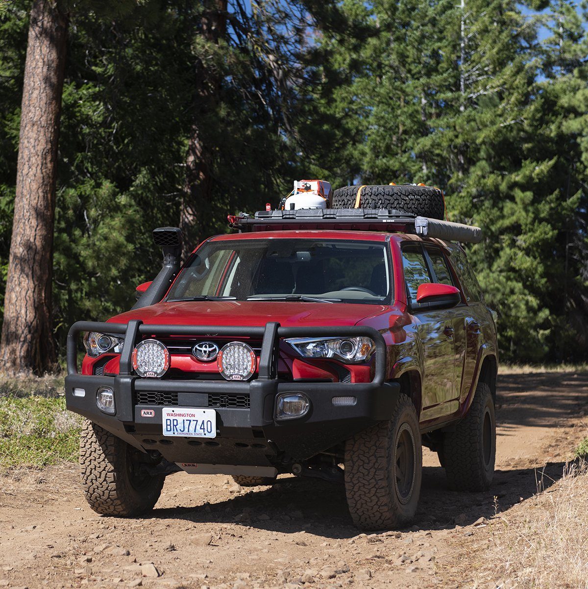 ARB Summit Series Front Bumper for 2014-2023 Toyota 4Runner - Heavy Duty Off-Road Protection for Adventure & Rock Crawling