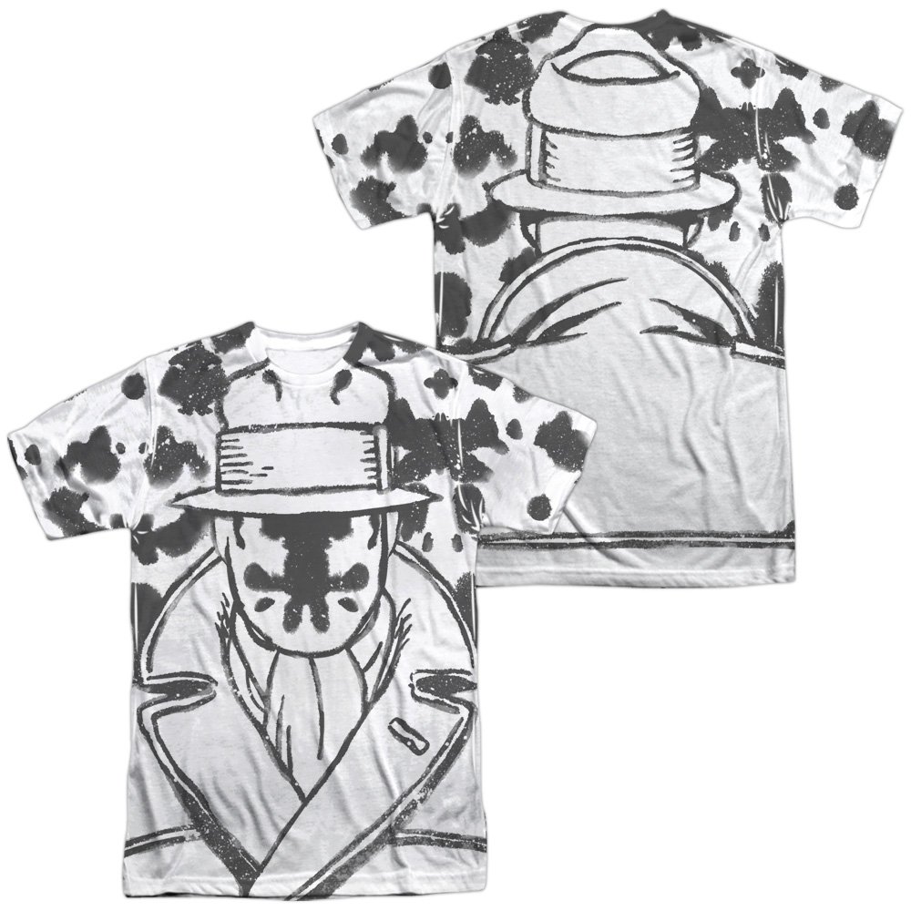 Trevco Men's Watchmen Storm Graphic Double Sided T-Shirt | Superhero Comic Book Tee for Casual Wear & Cosplay | Perfect for Fans, Gifts & Everyday Outfits
