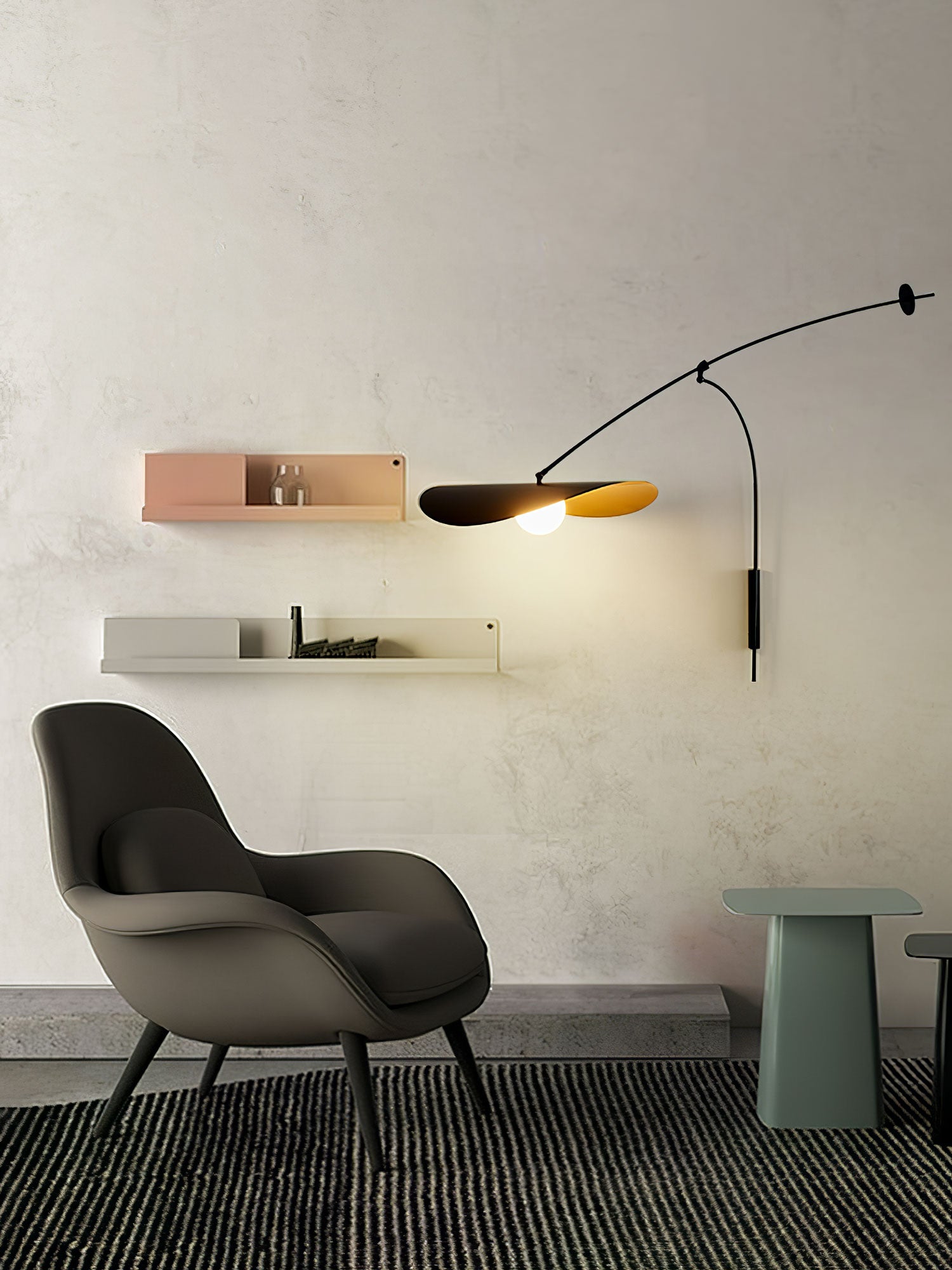 Modern Myrna Wall Light - Sleek Indoor/Outdoor Sconce for Living Room, Bedroom, Patio & Hallway - Energy Efficient LED Wall Lamp for Home Decor