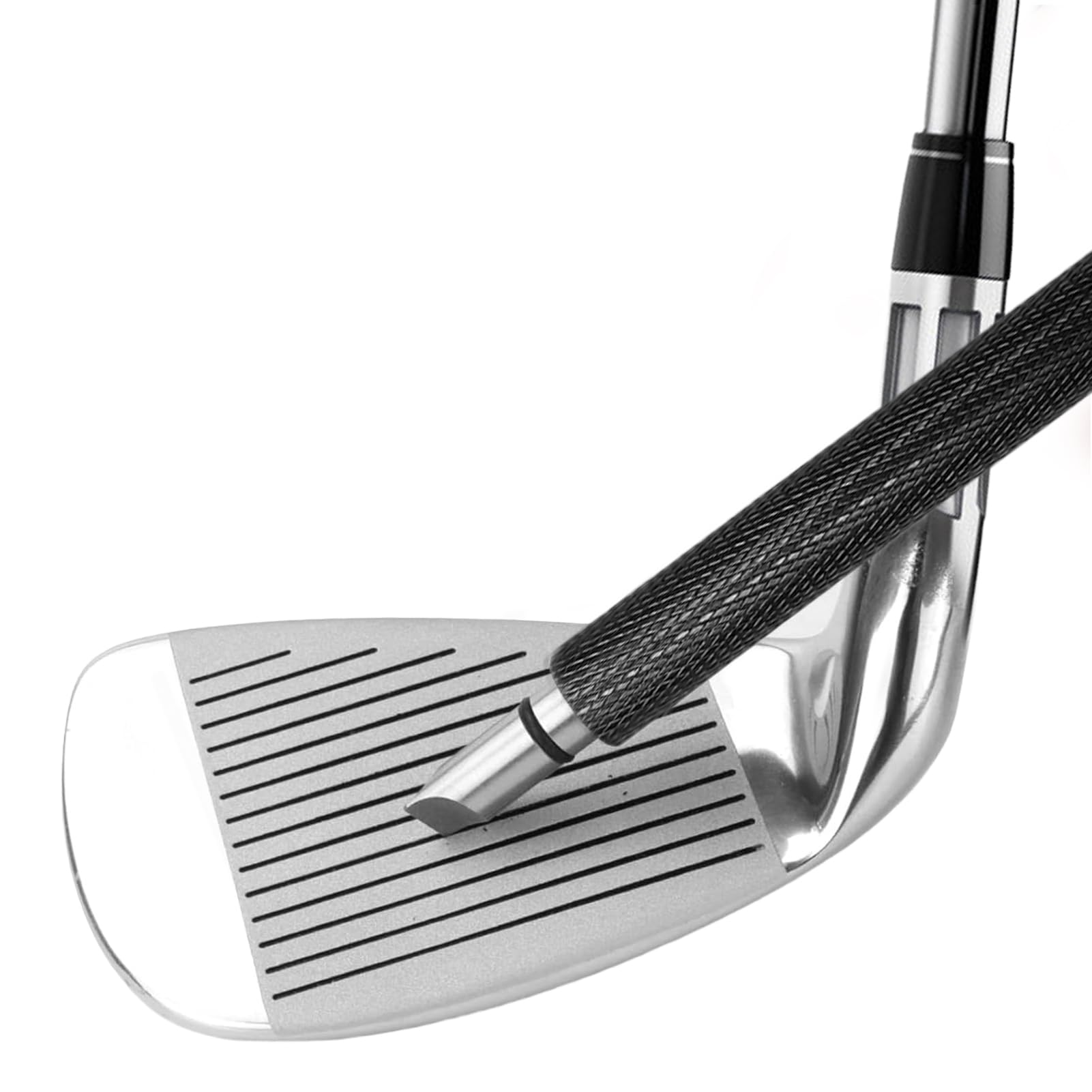 Premium Golf Club Cleaner Brush & Groove Sharpener Tool with Retractable Clip & Squeeze Water Bottle (7.5 Inch, 4oz) - Essential Golf Bag Accessories & Best Golf Gifts for Men - Perfect for Course Maintenance & On-the-Go Cleaning