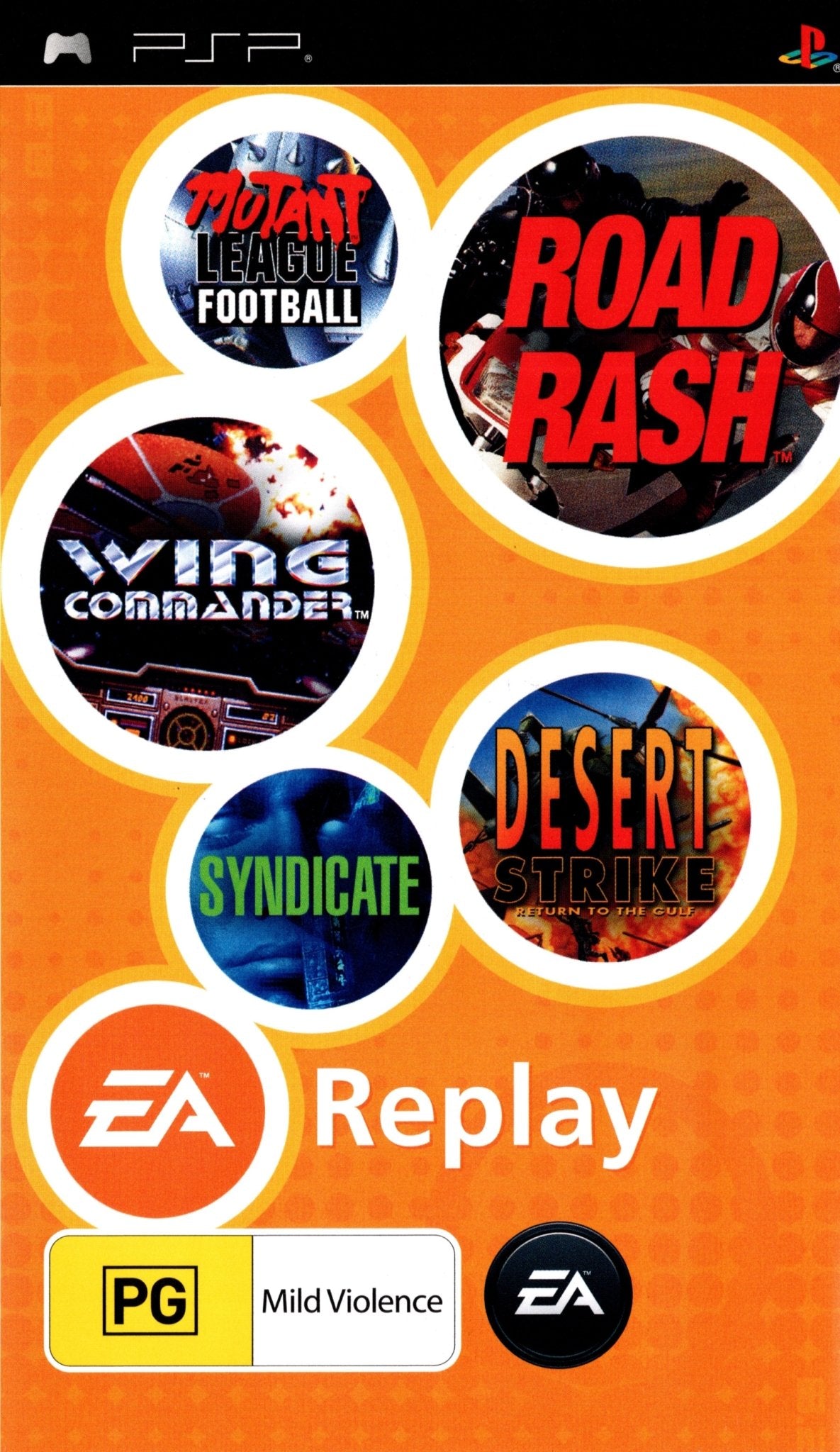 EA Replay PSP Game for Playstation Portable - Classic Video Games Collection - Perfect for Retro Gaming and Travel Entertainment