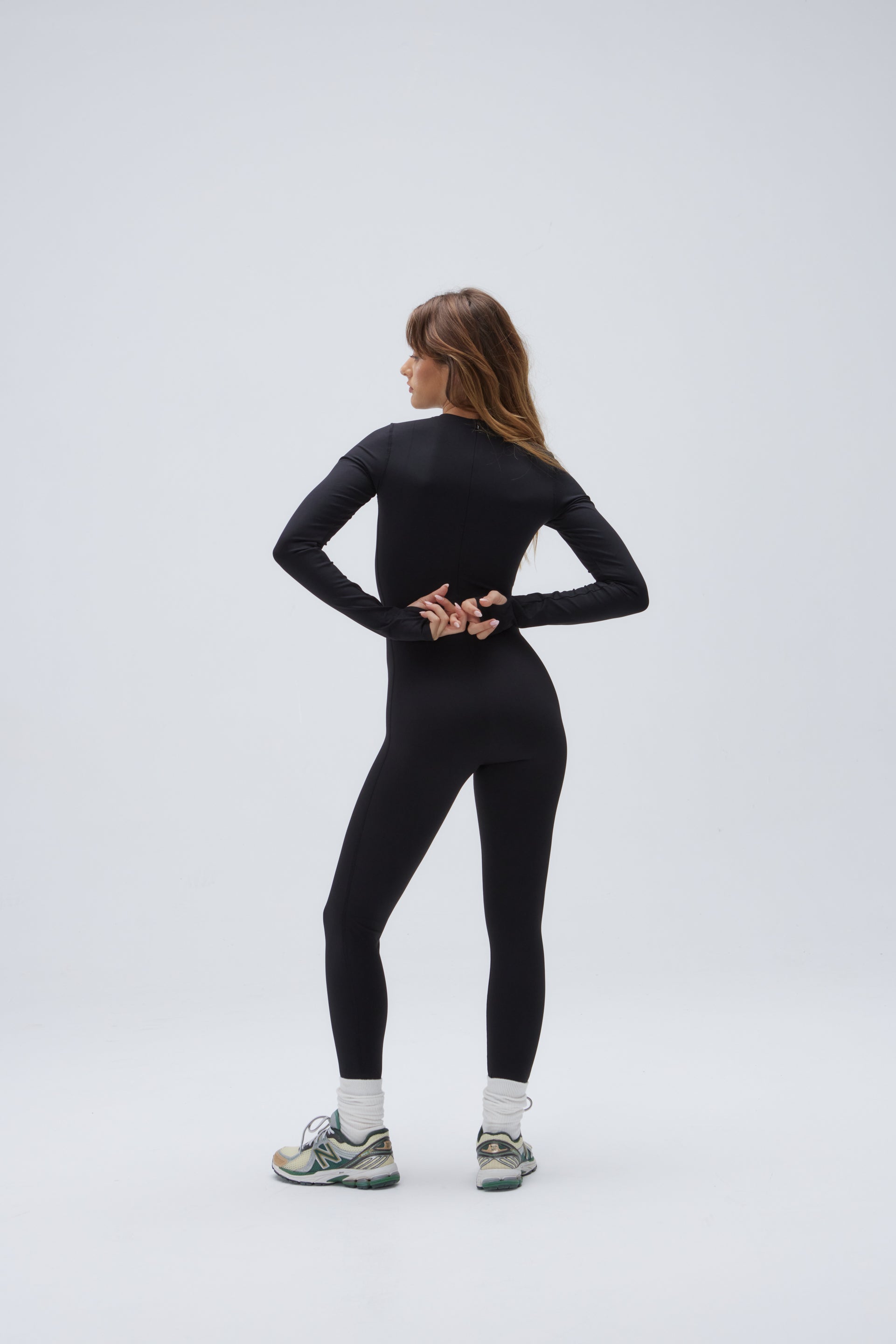 Ultimate Long Sleeve Unitard for Women - Black Dance Bodysuit | Perfect for Ballet, Yoga, Gymnastics & Performance Wear