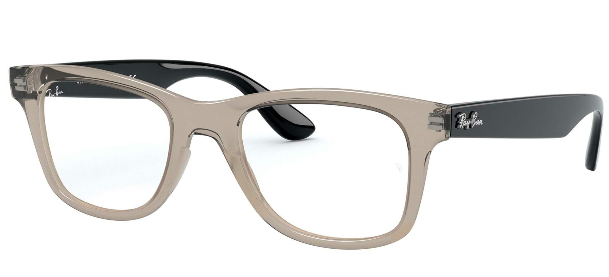 Ray-Ban Rx4640v Square Prescription Eyeglass Frames for Men & Women - Classic Retro Style, Lightweight & Durable - Perfect for Work, Reading & Everyday Wear