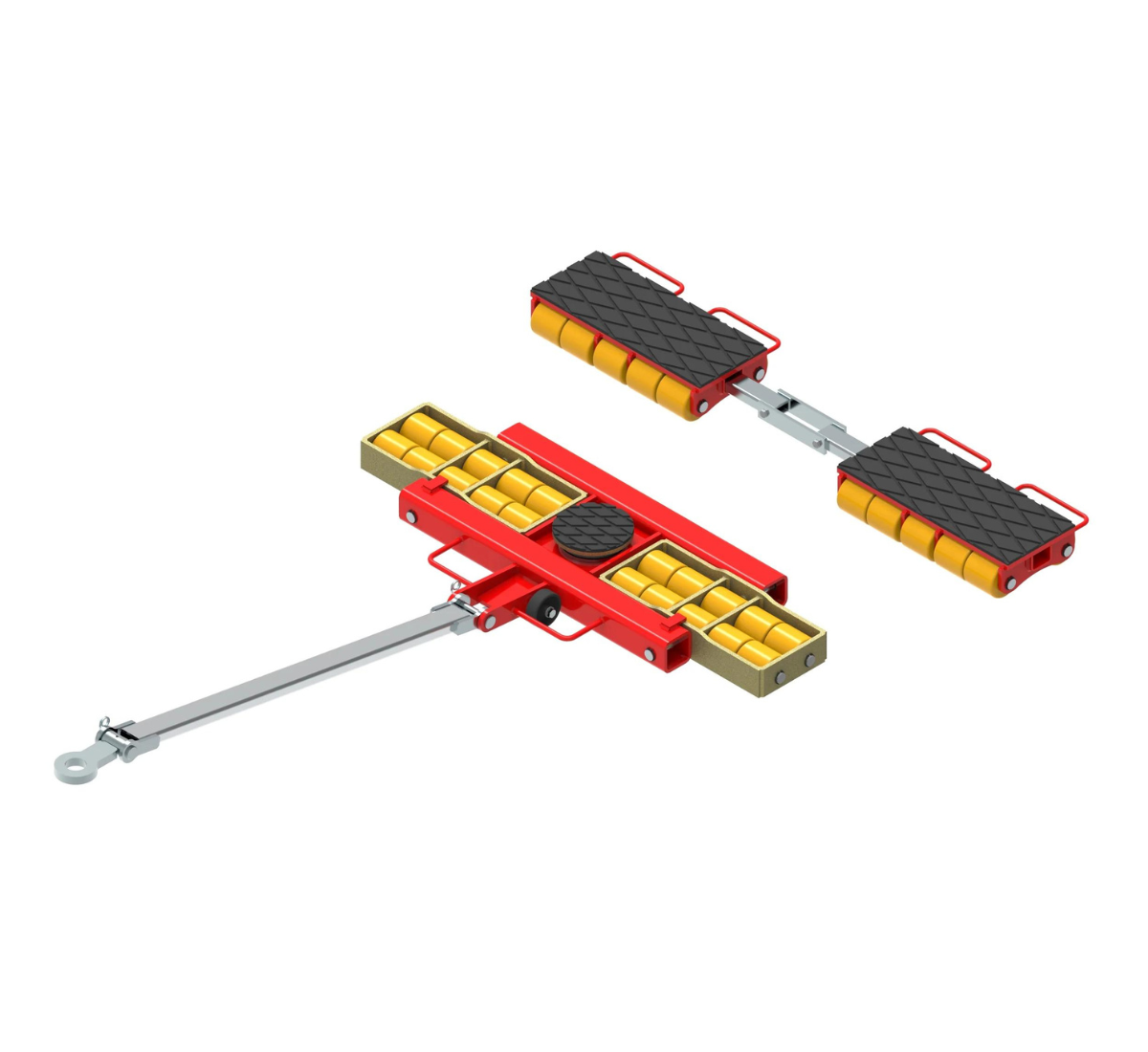 HTS i150 ECO Skate 15000kg-30000kg Heavy Duty Load Moving System - Industrial Equipment for Warehouse, Factory & Construction Site Use