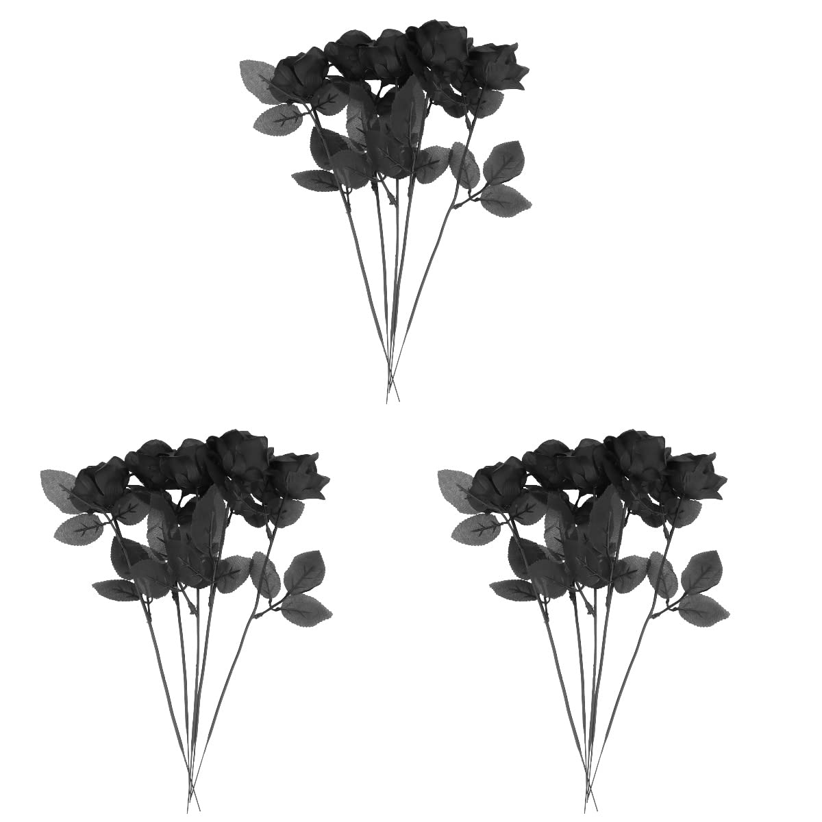DOITOOL 15-Piece Artificial Rose Wedding Decor Set - DIY Fake Flowers for Table Centerpieces, Bridal Shower, Home & Party Decoration